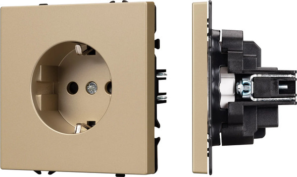 Розетка Arlight SCT-NOBE-MEU1-SFPL-GD / 054278