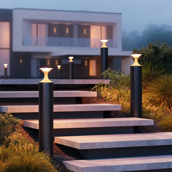 Светильник уличный Arlight LGD-LONDARI-BOLL-H900-12W Warm3000 BK / 050726