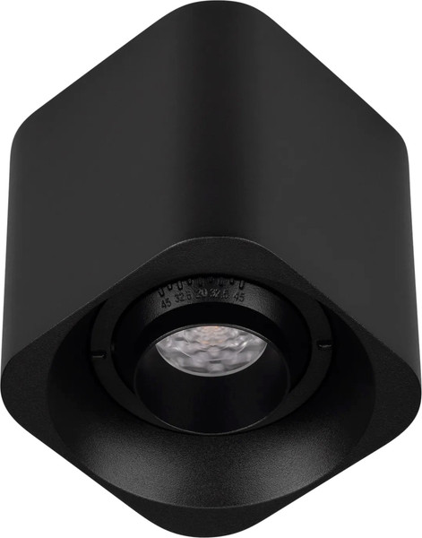 Точечный светильник Arlight SP-ACENTO-S95x95-10W Warm3000 BK 20-45 deg / 055747 - фото