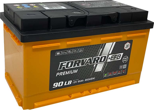Автомобильный аккумулятор FORVARD EFB Premium 850A LB4 12V90 AH/LB4B / FEPLB4.90.850.SMF  - фото