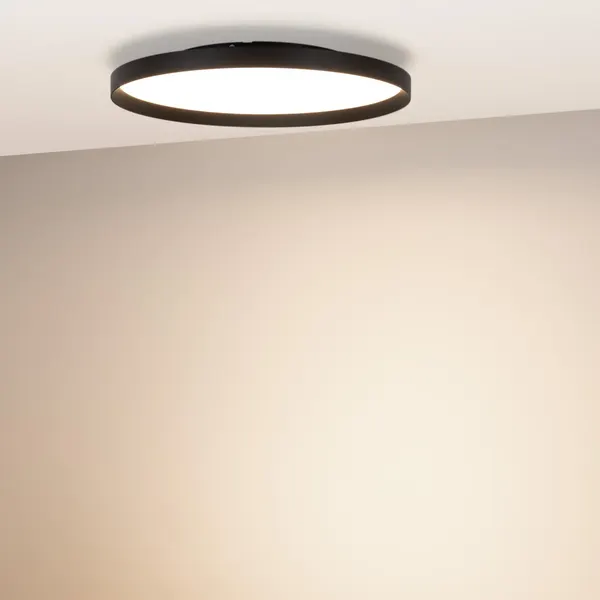 Потолочный светильник Arlight SP-ESTELY-R600-50W Warm3300-MIX BK 80 deg / 055365 - фото