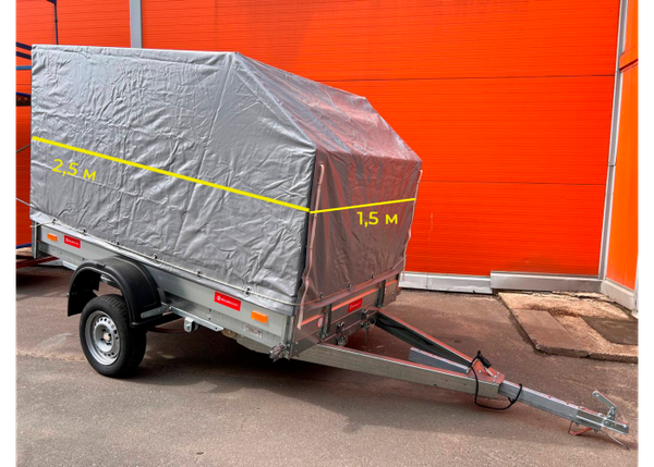 Прицеп для автомобиля Mullerwagen 1525 Pro 2.5x1.5x0.28