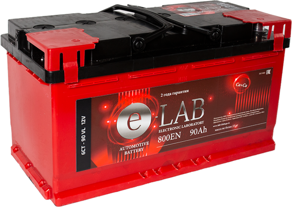 Автомобильный аккумулятор E-Lab (0) 800A L5 6СТ-90 / 090 112 K11 E - фото