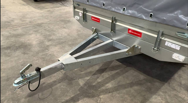 Прицеп для автомобиля Mullerwagen 2035 X2 Plat 3.51x2x0.33