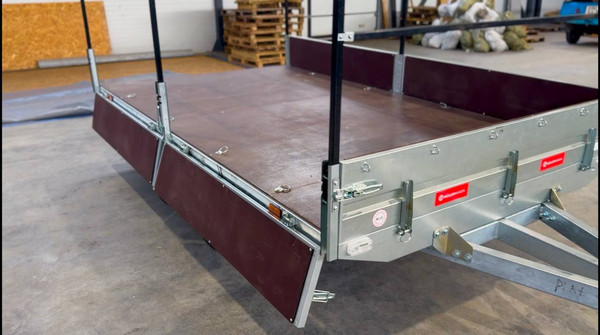 Прицеп для автомобиля Mullerwagen 2035 X2 Plat 3.51x2x0.33