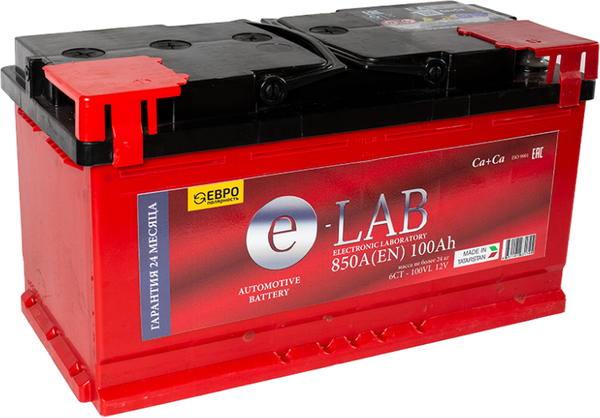 Автомобильный аккумулятор E-Lab +EFB 100 Ah (0) 880A L5 6СТ-100 / 100 111 K11 E - фото