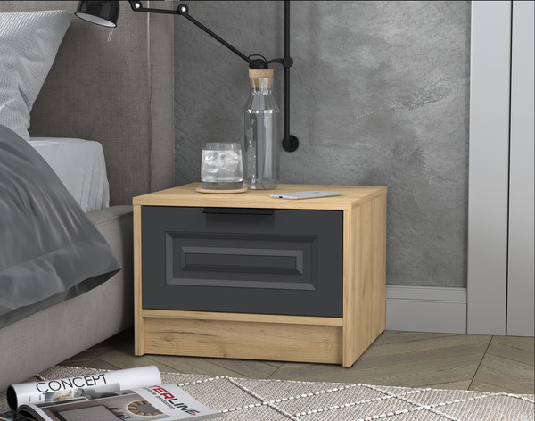 Прикроватная тумба Интерлиния Концепт КТ-ТК1-35 Деко