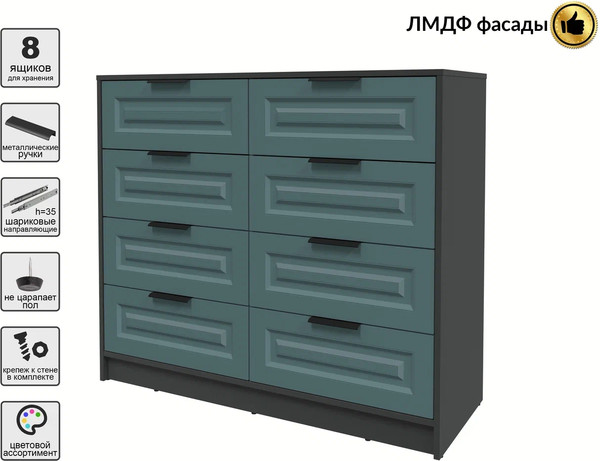 Комод Интерлиния Концепт КТ-К117 Деко