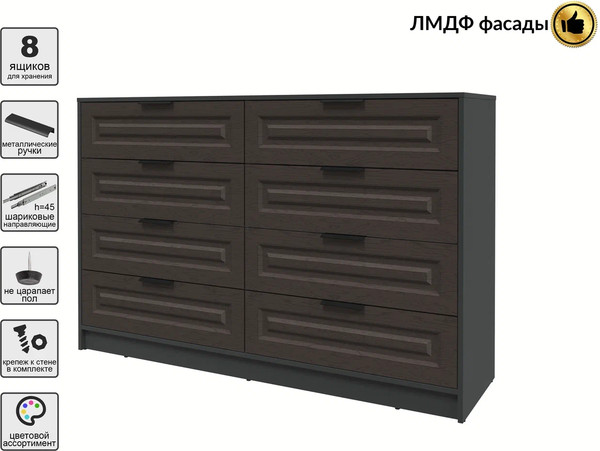 Комод Интерлиния Концепт КТ-К157 Деко