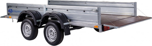 Прицеп для автомобиля Кмз Бизнес-Оптима 3x1.5 2-осный