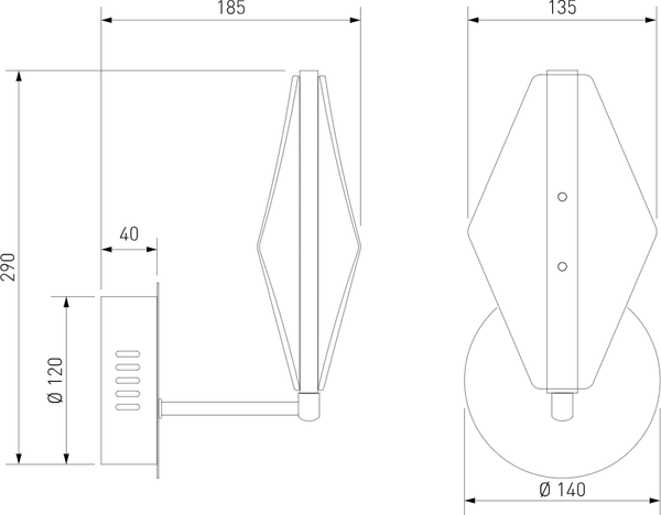 Бра Евросвет 303054 LED