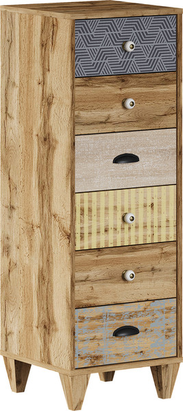 Комод MODULA Нордика INV10T-6S-402/402/1179(24) - фото