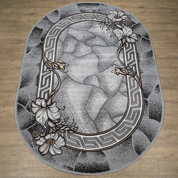 Ковер Белка Лайла де Люкс 15705 10766 Овал