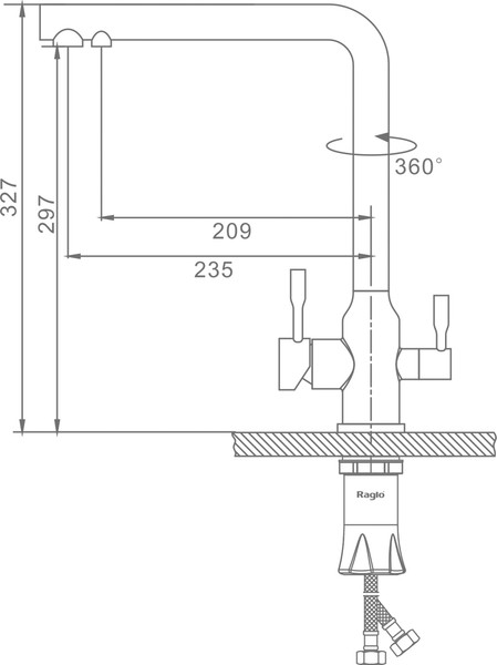 Смеситель Raglo R81.61.05