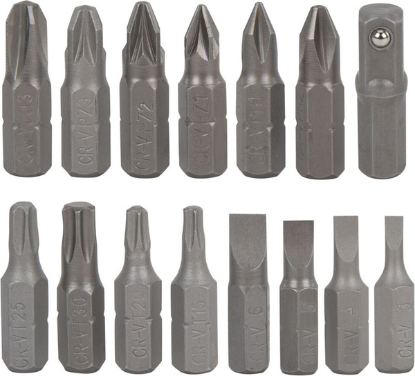 Набор головок, бит Грандмастер 671327