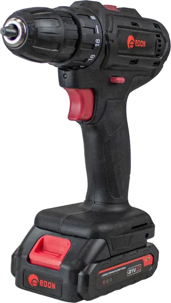 Аккумуляторная дрель-шуруповерт Edon AD-21C / 15419