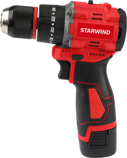 Аккумуляторная дрель-шуруповерт StarWind CDBT16-2.0/2hs1 - фото