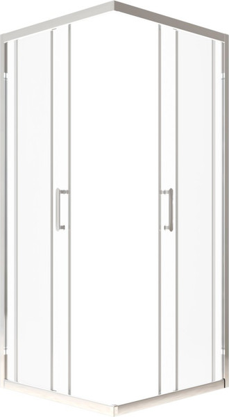 Душевой уголок Triton Фикс-Хром 80x80