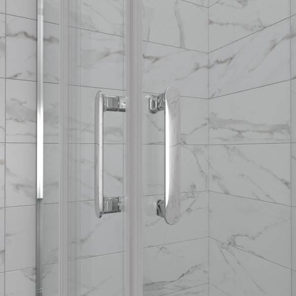 Душевой уголок Triton Фикс-Хром 80x80