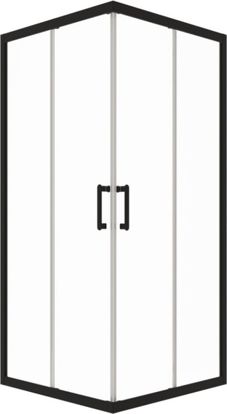 Душевой уголок Triton Фикс-Блэк 80x80 - фото