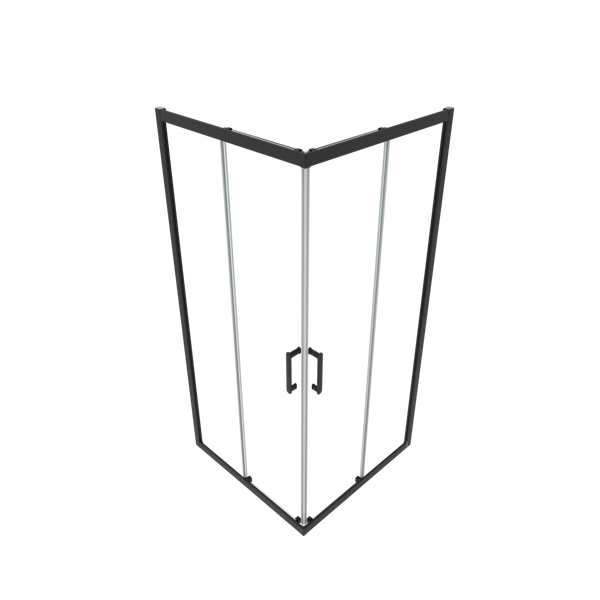 Душевой уголок Triton Фикс-Блэк 80x80