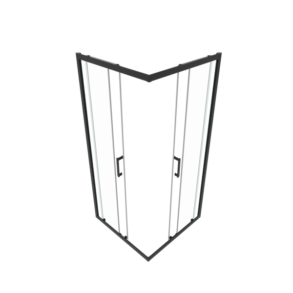 Душевой уголок Triton Фикс-Блэк 100x100