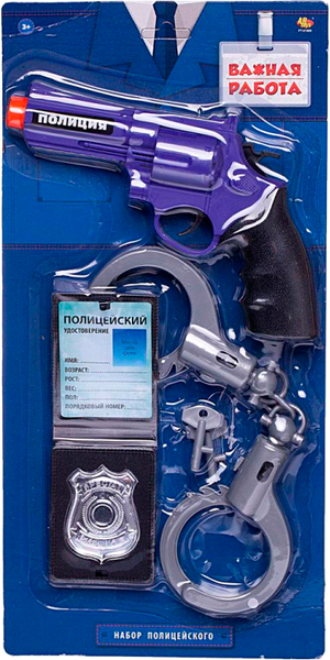 Игровой набор полицейского Abtoys Полиция / PT-01689
