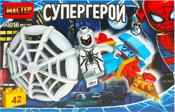 Конструктор Shantou Мастер супергерои / 60016-ZH - фото