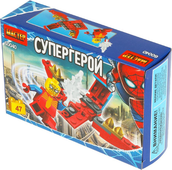 Конструктор Shantou Мастер супергерои / 60040-ZH