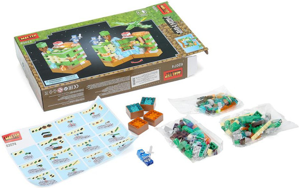 Конструктор Shantou Мастер мой мир / 62074-ZH