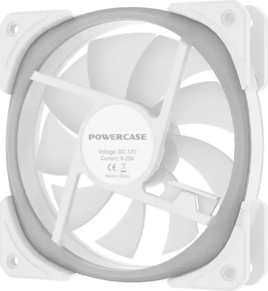 Вентилятор для корпуса Powercase CM21-12W ARGB