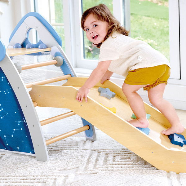 Горка-комплекс Hape Пиклер с горкой 4-в-1 / E1222_HP - фото