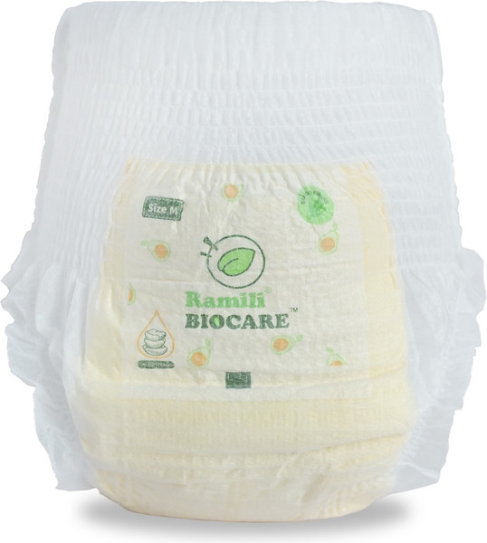 Подгузники-трусики детские Ramili Biocare Medium / MP48