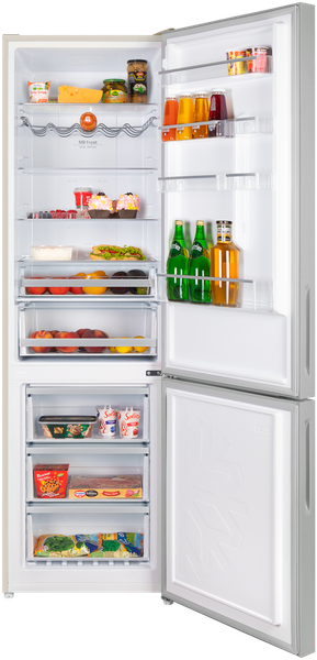 Холодильник с морозильником Maunfeld MFF 200NFBG Inverter