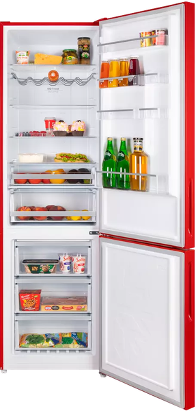 Холодильник с морозильником Maunfeld MFF 200NFR Inverter