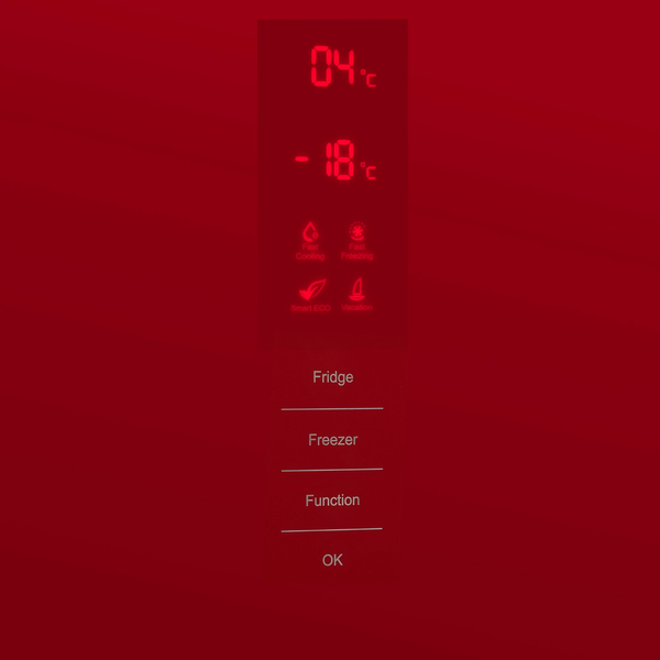 Холодильник с морозильником Maunfeld MFF 200NFR Inverter