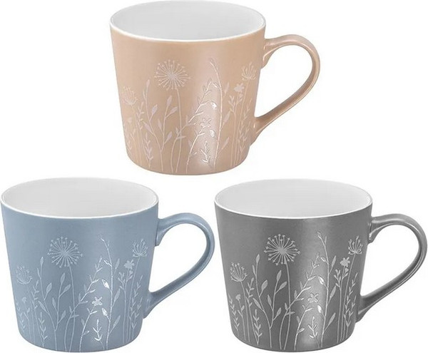 Набор кружек Elan Gallery Полевые цветы / 880239 - фото