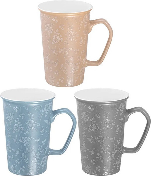 Набор кружек Elan Gallery Чайные розы / 880256 - фото