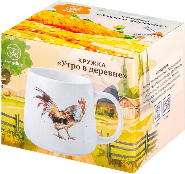Кружка Elan Gallery Утро в деревне / 880244