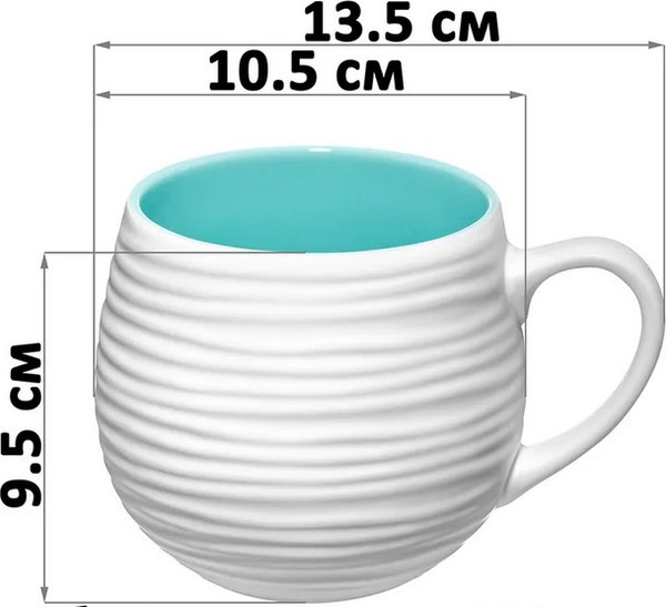 Набор кружек Elan Gallery Акварель / 880247