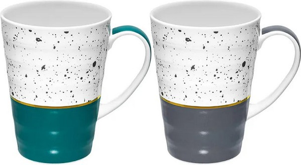 Набор кружек Elan Gallery Брызги / 880245 - фото