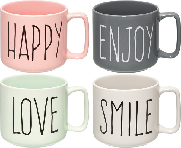 Набор кружек Elan Gallery Теплые моменты / 880243 - фото