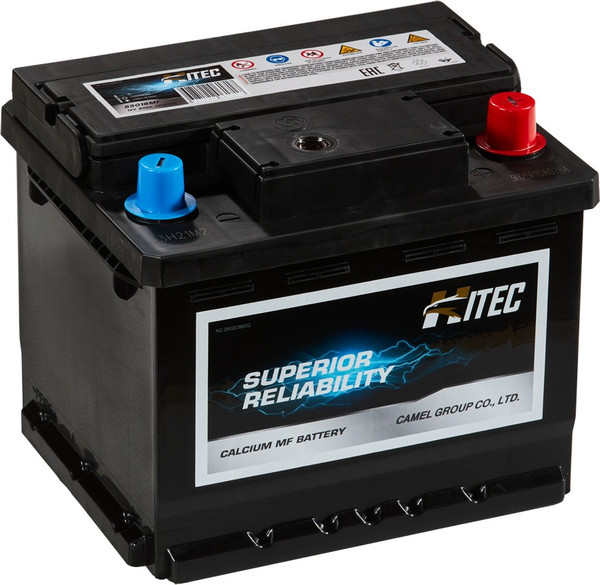 Автомобильный аккумулятор Hitec (0) низкий 460A LB1 / 55016 - фото