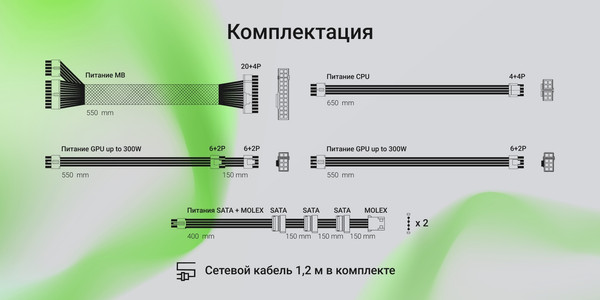 Блок питания для компьютера Digma DPSU-700W-WH