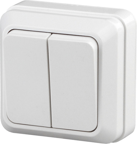 Выключатель INTRO Quadro 2-104-01 / Б0053757 - фото