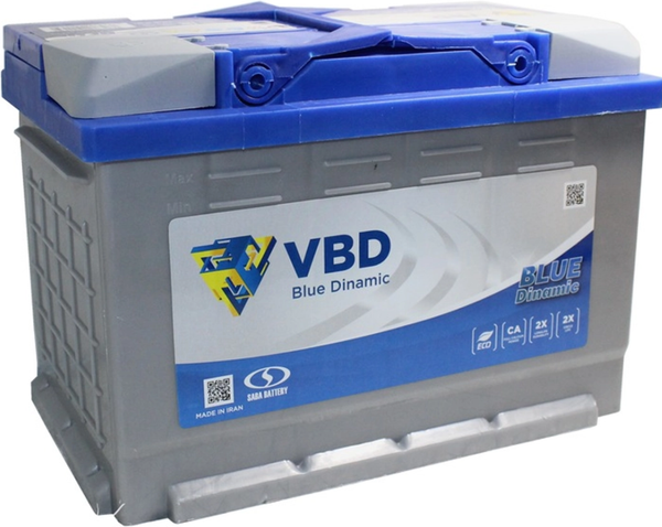 Автомобильный аккумулятор VBD (0) 750A L3 / 6СТ-75R - фото