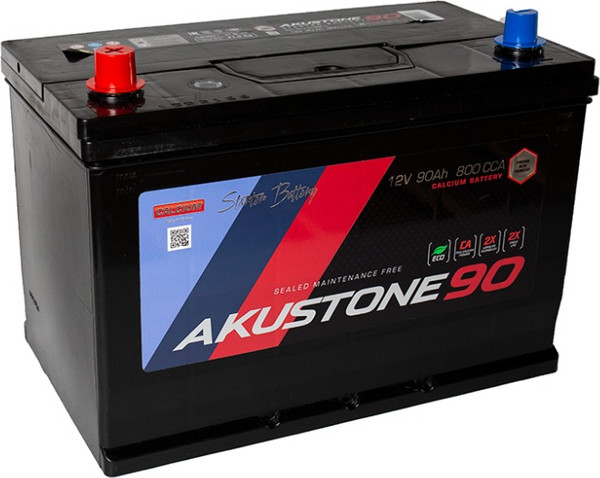 Автомобильный аккумулятор AKUSTONE Asia (1) борт 800A D31 / 12V90 AH/N70-SMF/L+ - фото