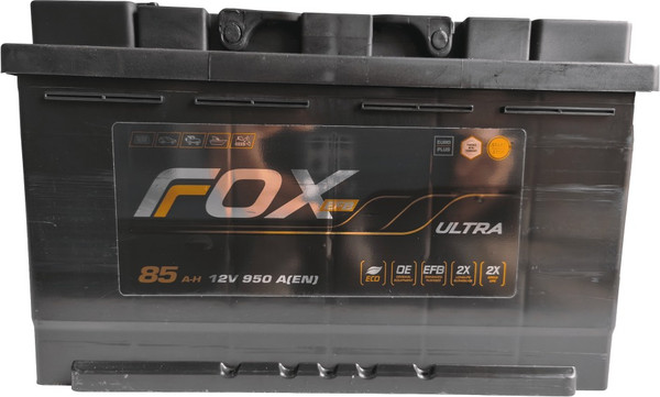 Автомобильный аккумулятор FOXACCUM EFB Ultra 85 Ah (0) 950A L4 - фото