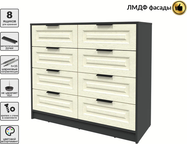 Комод Интерлиния Концепт КТ-К117 Деко