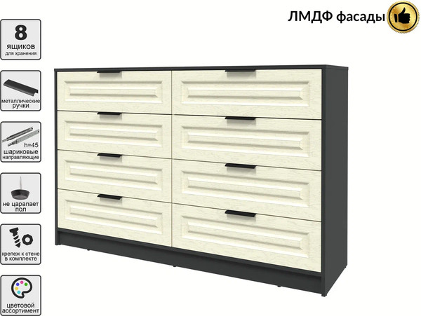 Комод Интерлиния Концепт КТ-К157 Деко